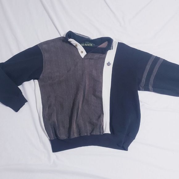 Knights of Round Table Retro Vintage 90s Long Sleeve Sweatshirt - Picture 7 of 11